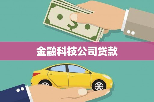 铁西金融科技公司贷款