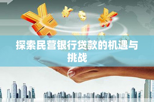 铁西探索民营银行贷款的机遇与挑战