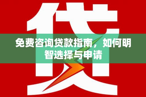铁西免费咨询贷款指南，如何明智选择与申请