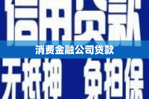 铁西消费金融公司贷款