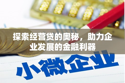 铁西探索经营贷的奥秘，助力企业发展的金融利器