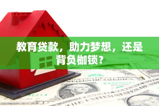铁西教育贷款，助力梦想，还是背负枷锁？