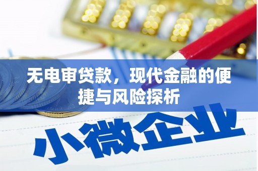 铁西无电审贷款，现代金融的便捷与风险探析