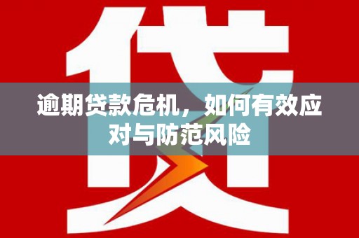 铁西逾期贷款危机，如何有效应对与防范风险