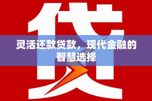 铁西灵活还款贷款，现代金融的智慧选择