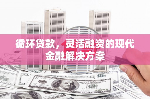 铁西循环贷款，灵活融资的现代金融解决方案