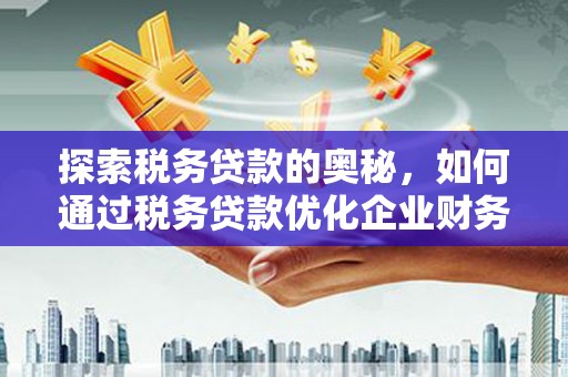 铁西探索税务贷款的奥秘，如何通过税务贷款优化企业财务