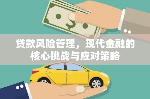 铁西贷款风险管理，现代金融的核心挑战与应对策略