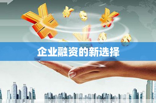 铁西企业融资的新选择