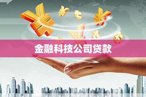 铁西金融科技公司贷款